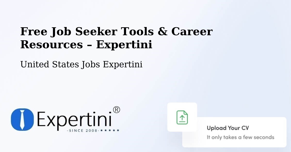 Free Job Seeker Tools & Career Resources – Belfast - Belfast, United States Jobs Expertini